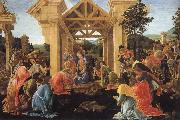 Sandro Botticelli Konungarnas worship oil on canvas